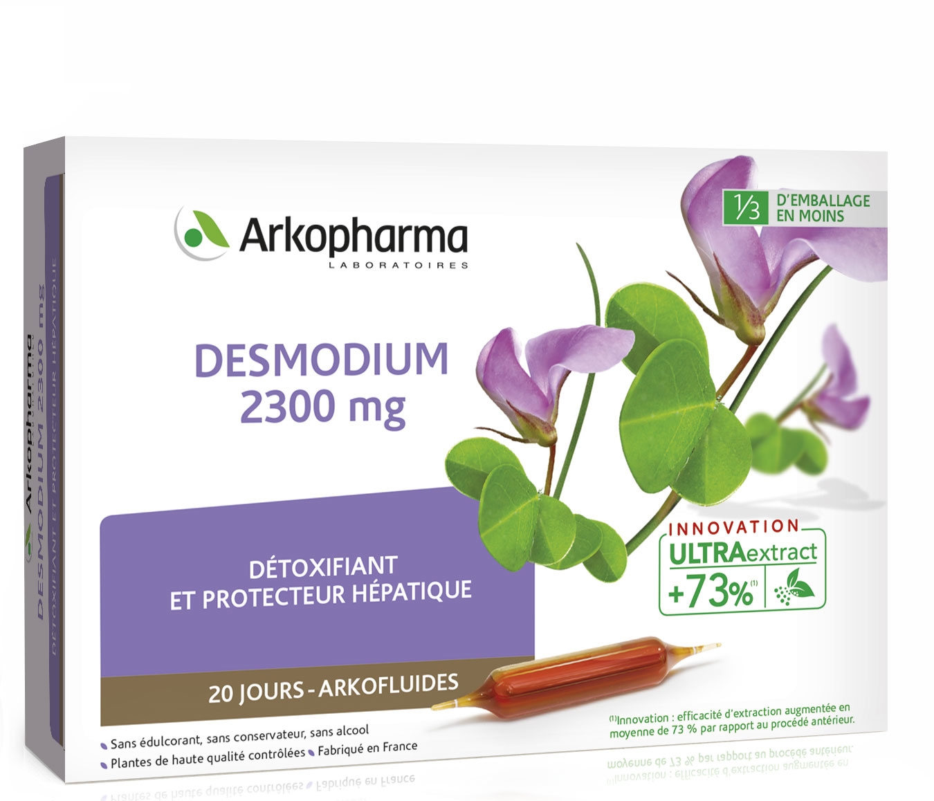 Arkofluides desmodium 2300 mg 20 ampoules