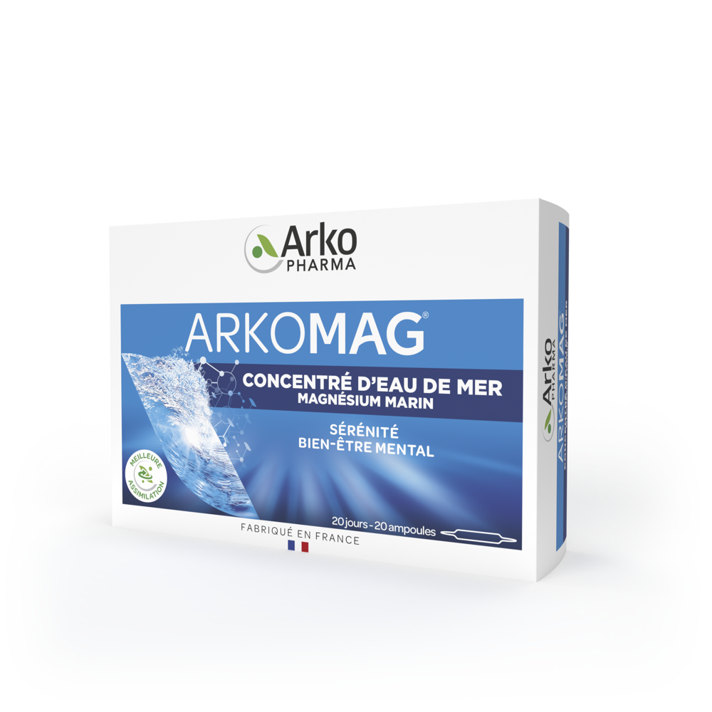 Magnésium Marin 20 ampoules x 10 ml