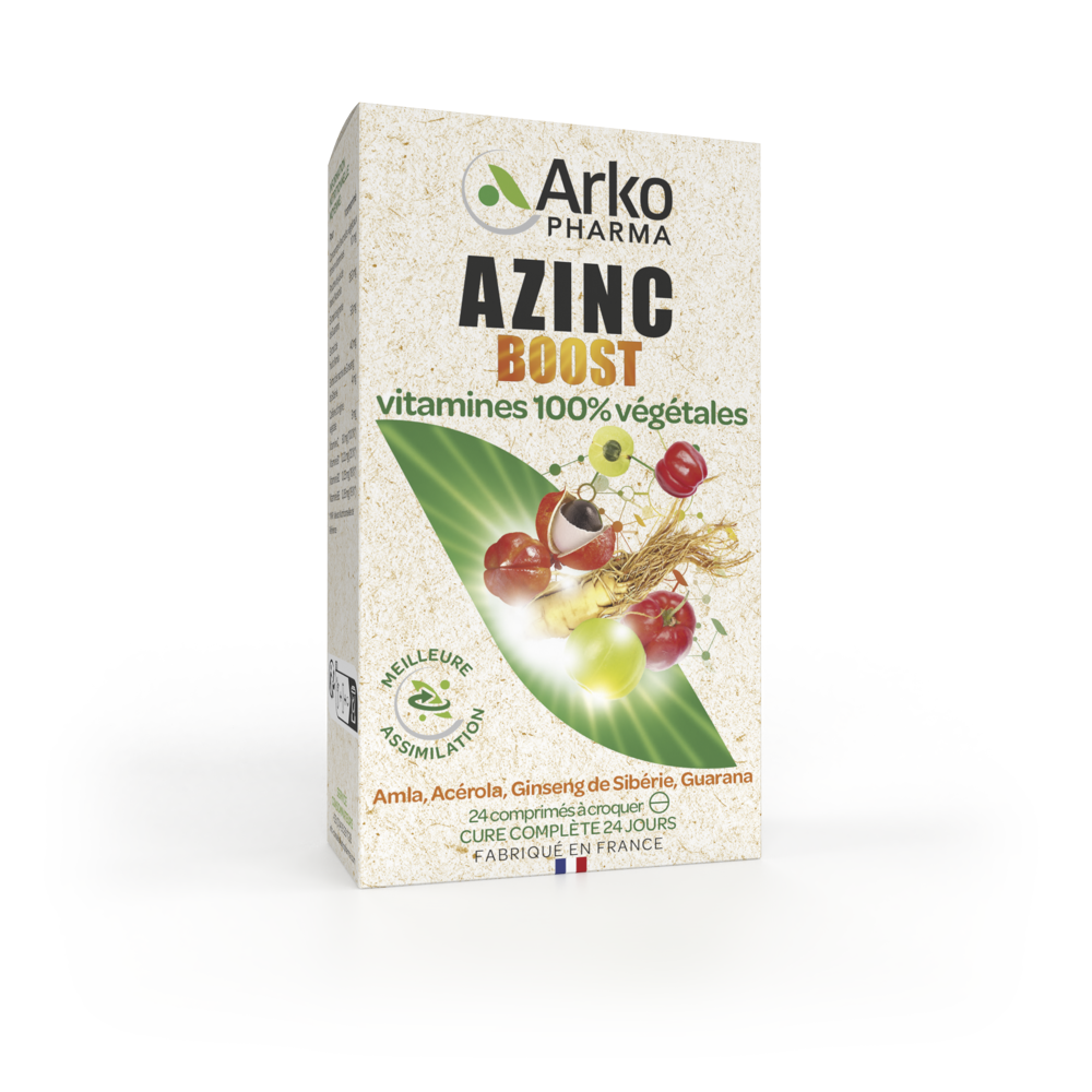 Azinc Naturel Boost 24 Comprimés