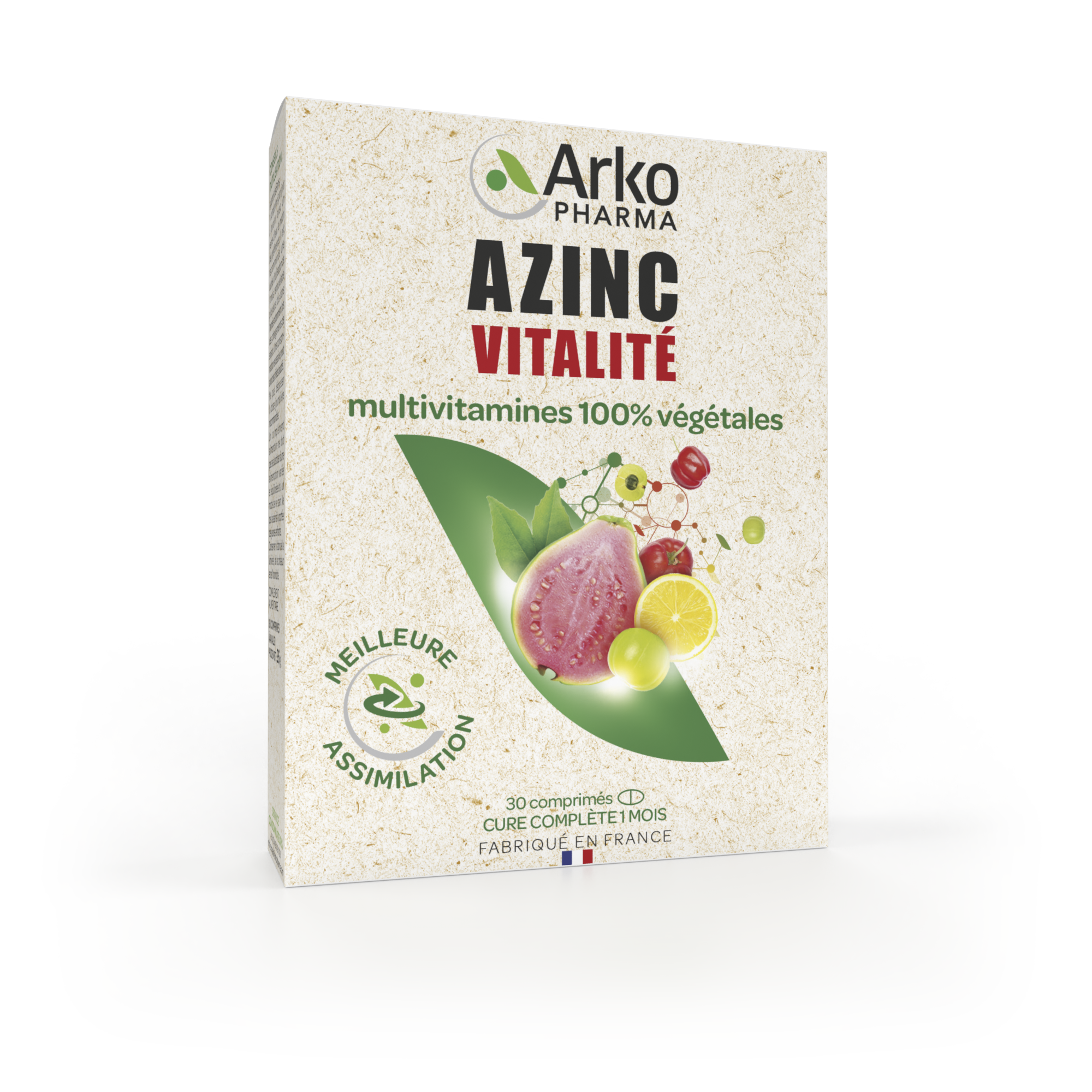 Azinc Naturel Vitalité Dès 6 Ans 30 Comprimés