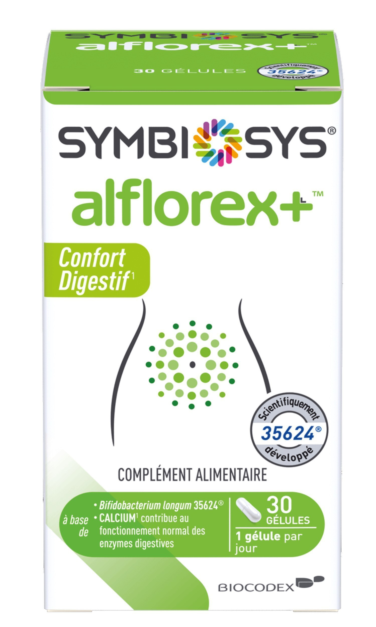 Symbiosys Alflorex+ Boîte de 30 gélules
