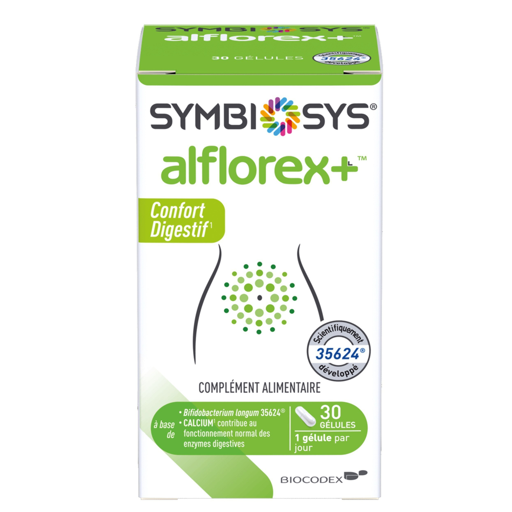 Symbiosys Alflorex+ Boîte de 30 gélules