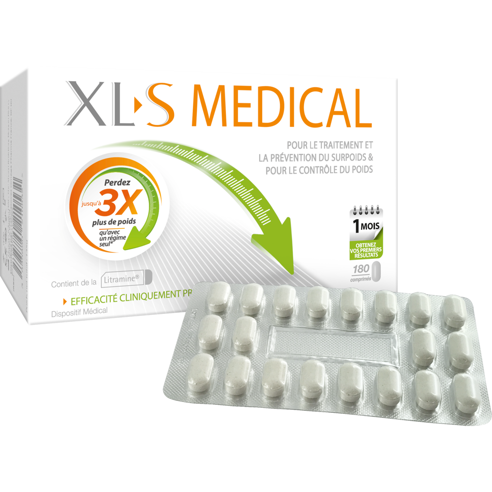 Capteur de Graisses Aide à la Perte de Poids 180 Comprimés