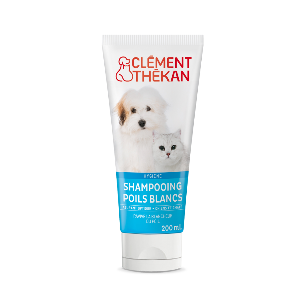 Shampooing tube poils blancs 200 ml