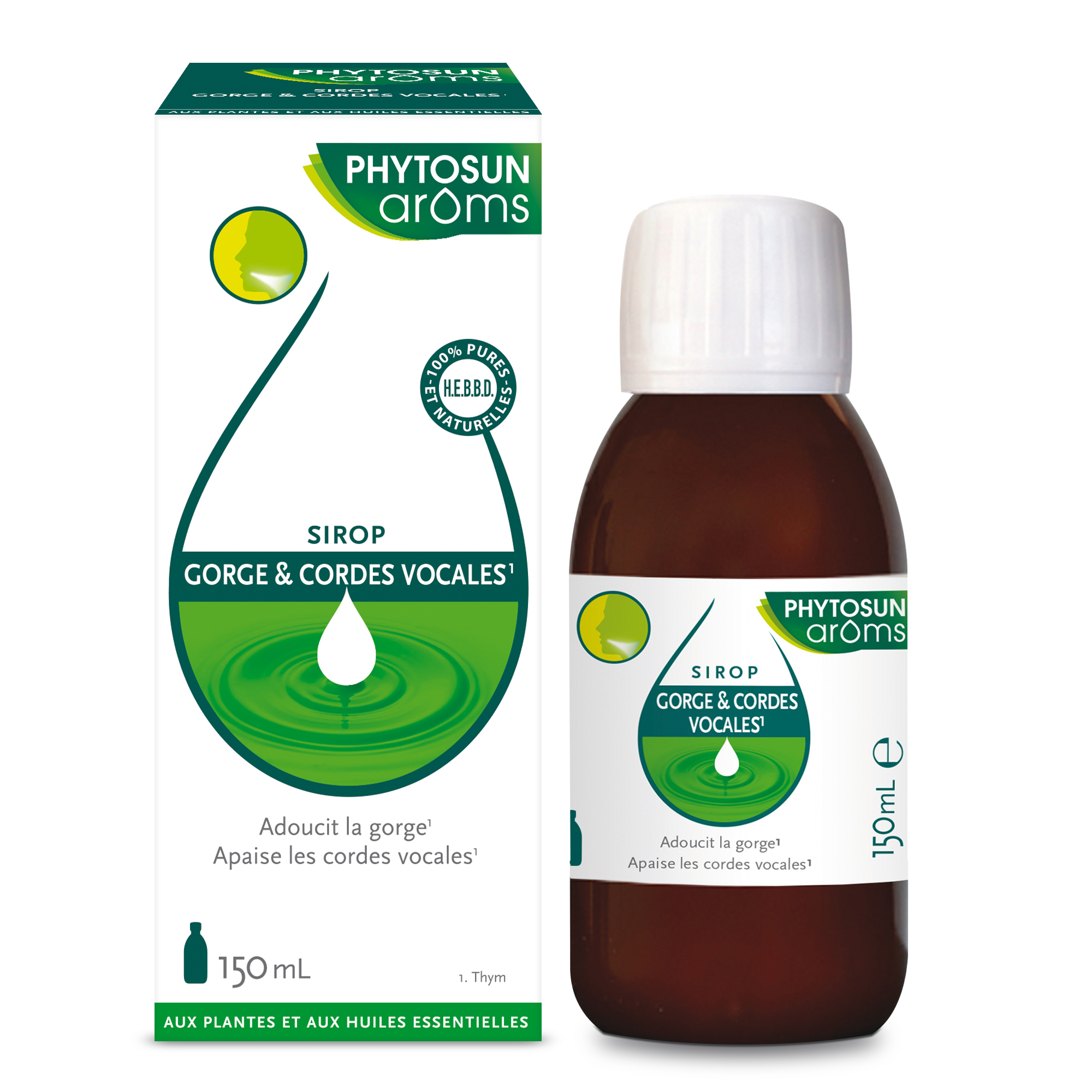 Sirop Gorge et Cordes Vocales 150ml