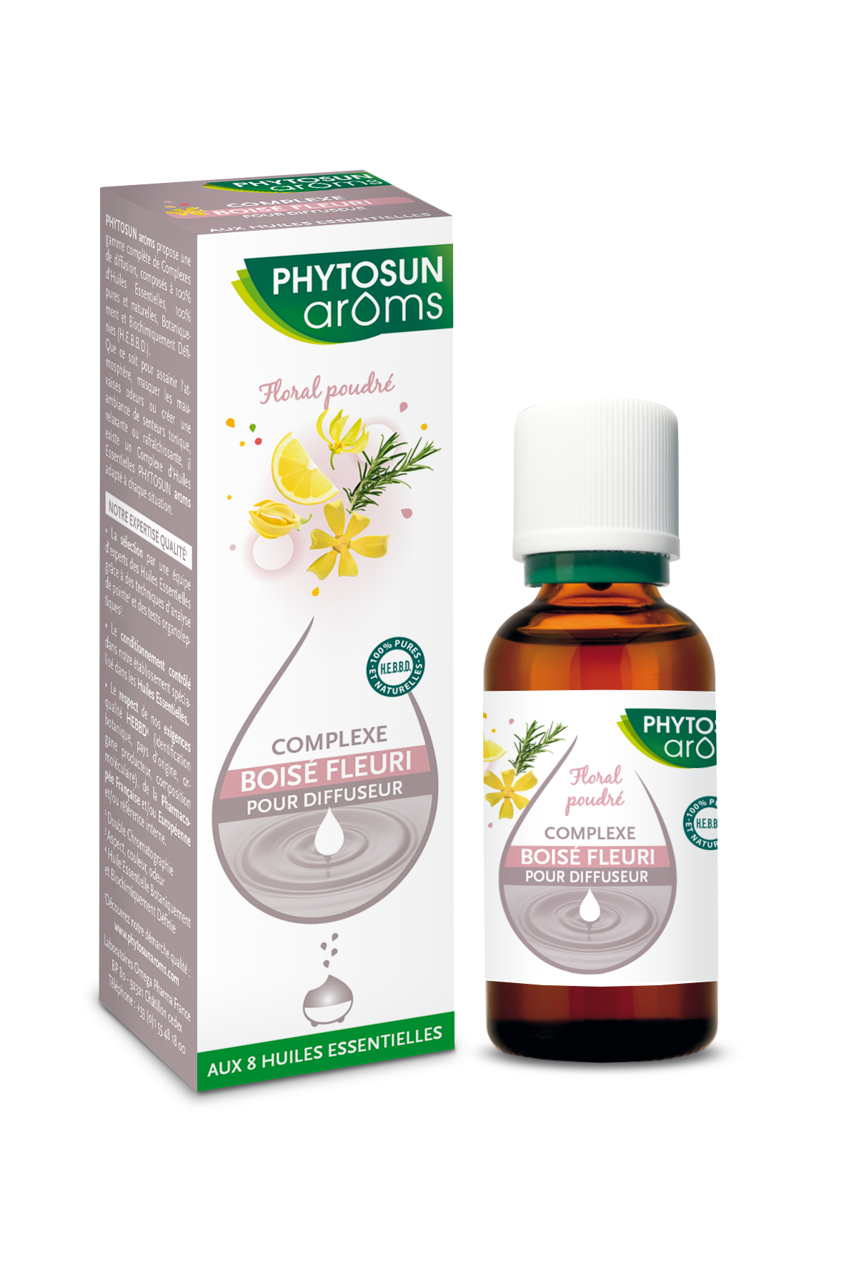 Complexe diffuseur boisé fleuri 30 ml