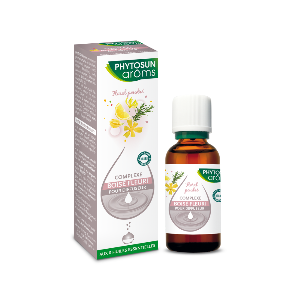 Complexe diffuseur boisé fleuri 30 ml
