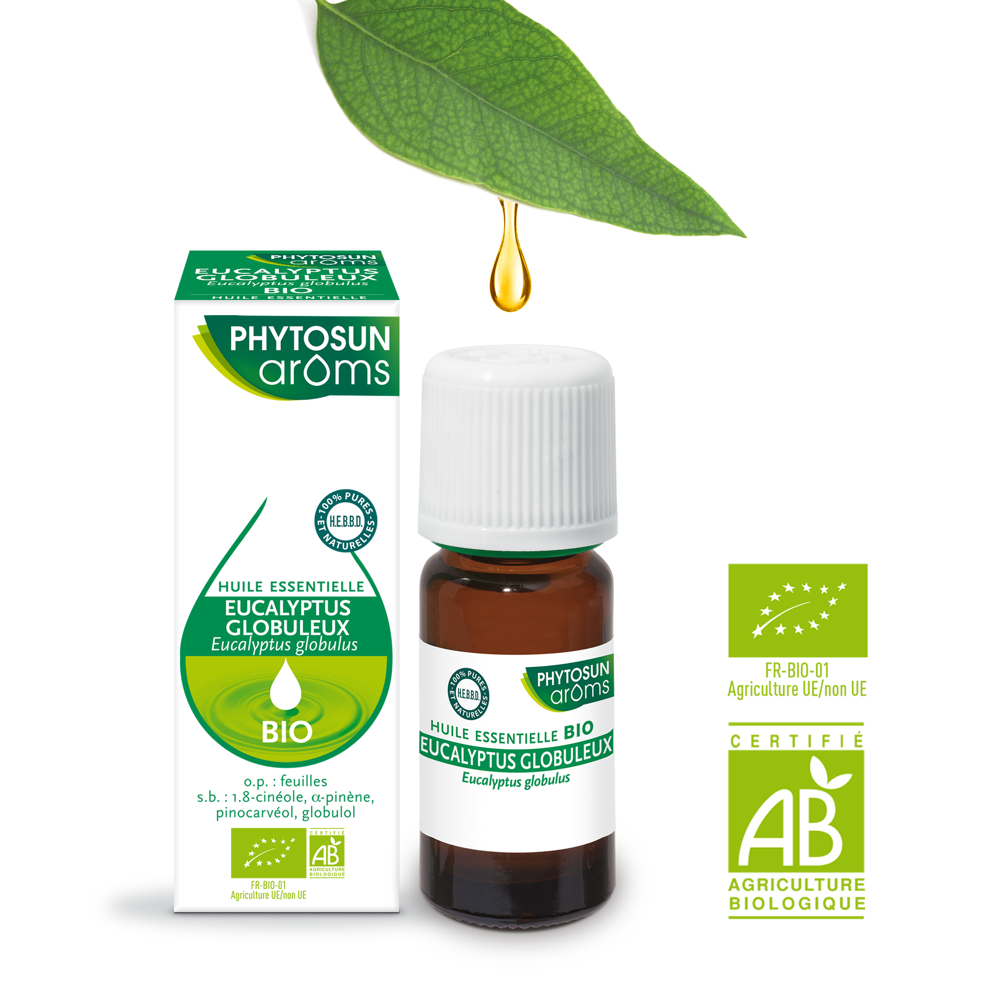 Huile Essentielle Bio Eucalyptus Globuleux 10ml