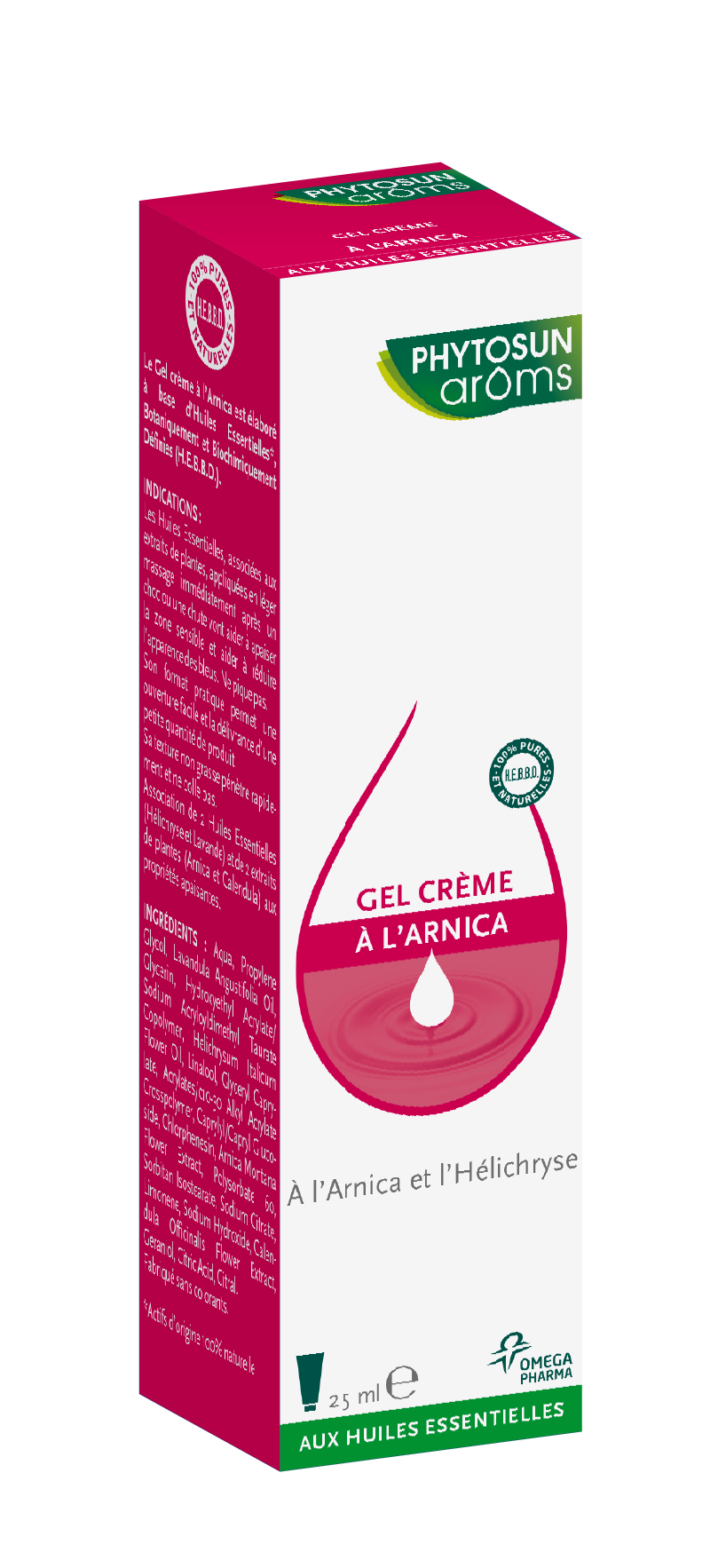 Gel crème à l'arnica 25 ml