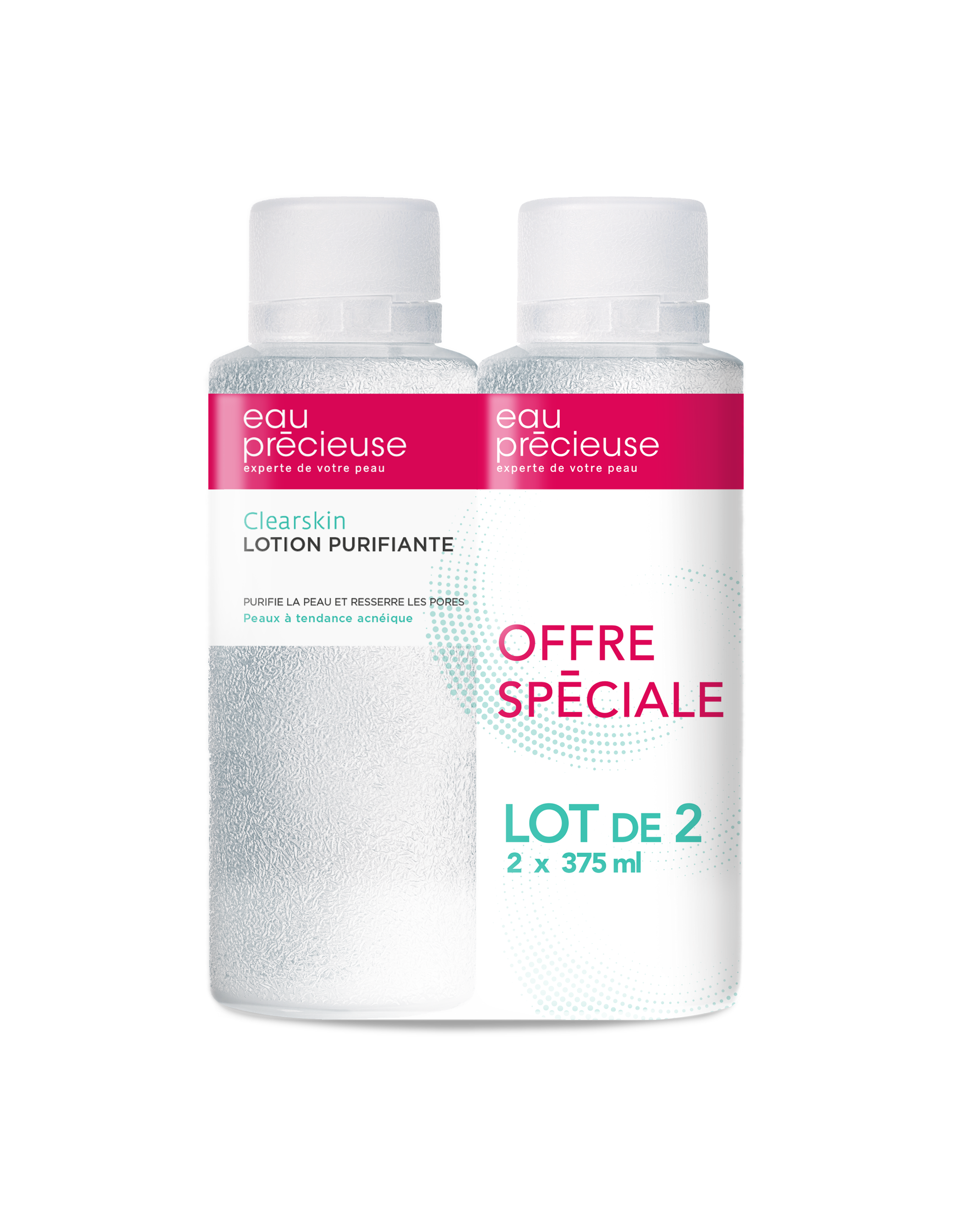 Lotion Purifiante Nettoyante Lot de 2x375ml