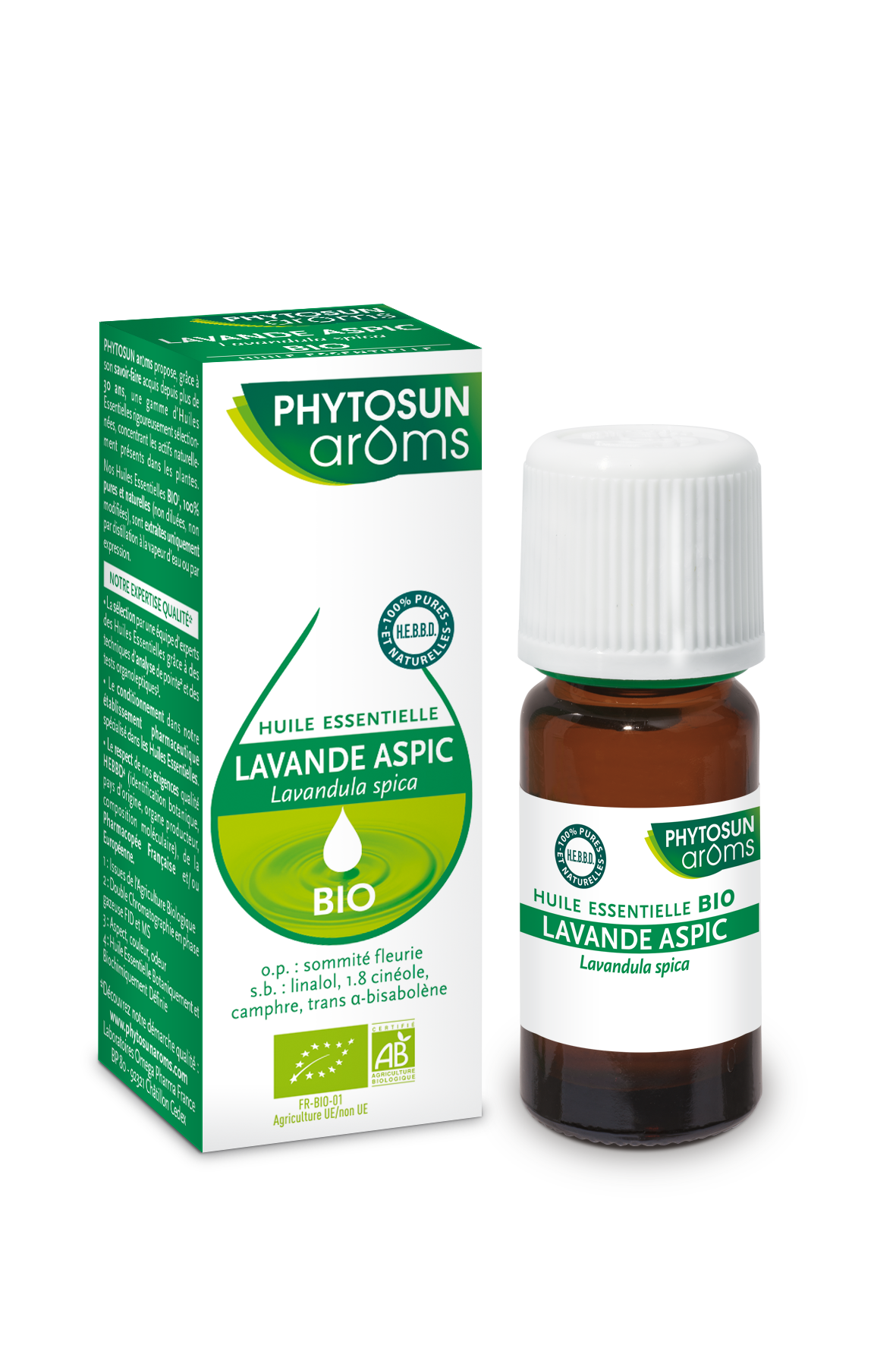 Huile Essentielle Bio Lavande Aspic 10ml