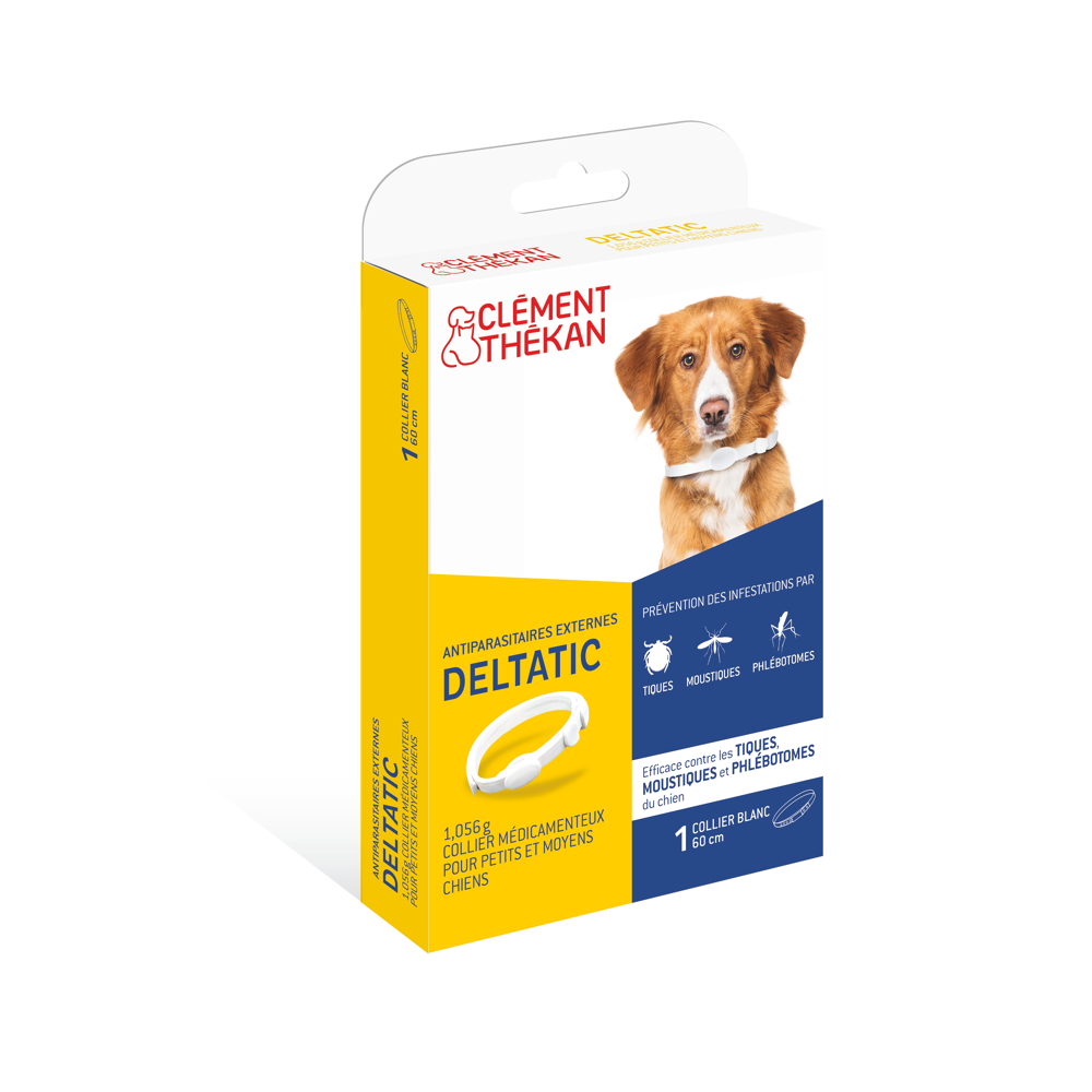 Deltatic petit et moyen chien collier 60 cm