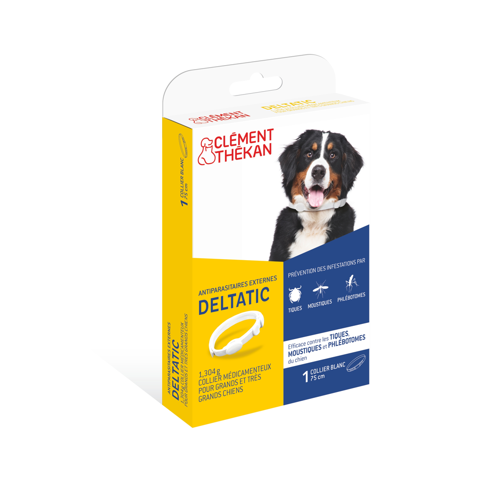 Deltatic grand et très grand chien collier 75 cm