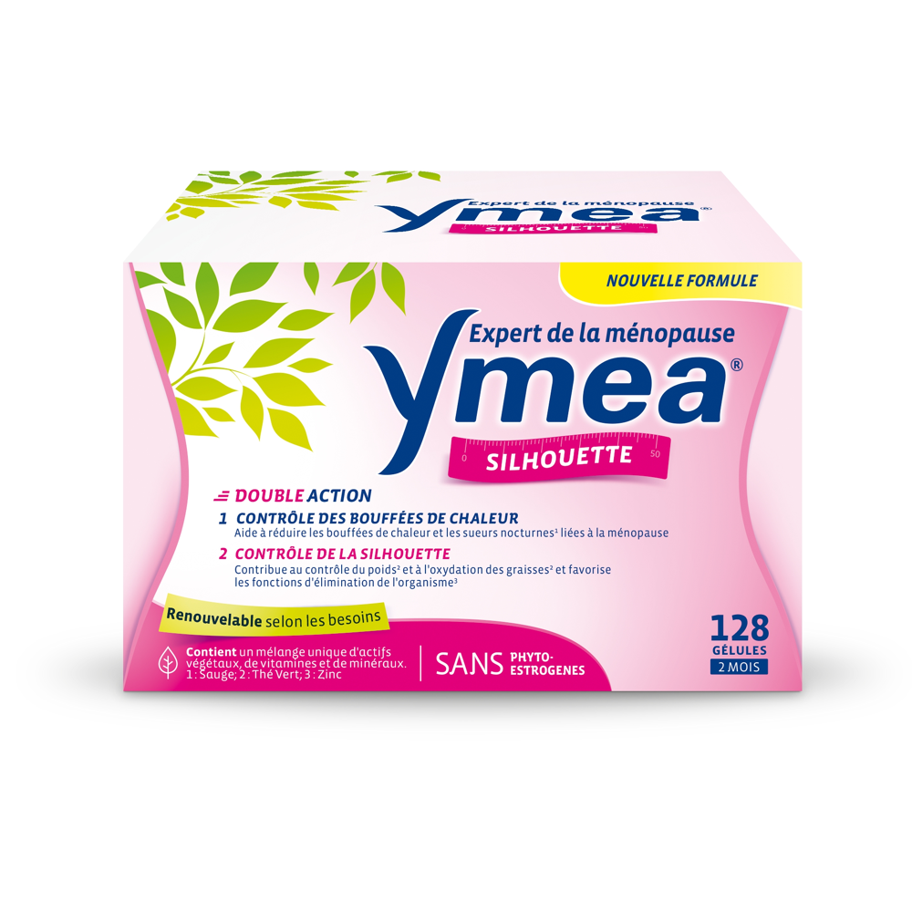 Ménopause Bouffées de Chaleur et Silhouette 128 Gélules