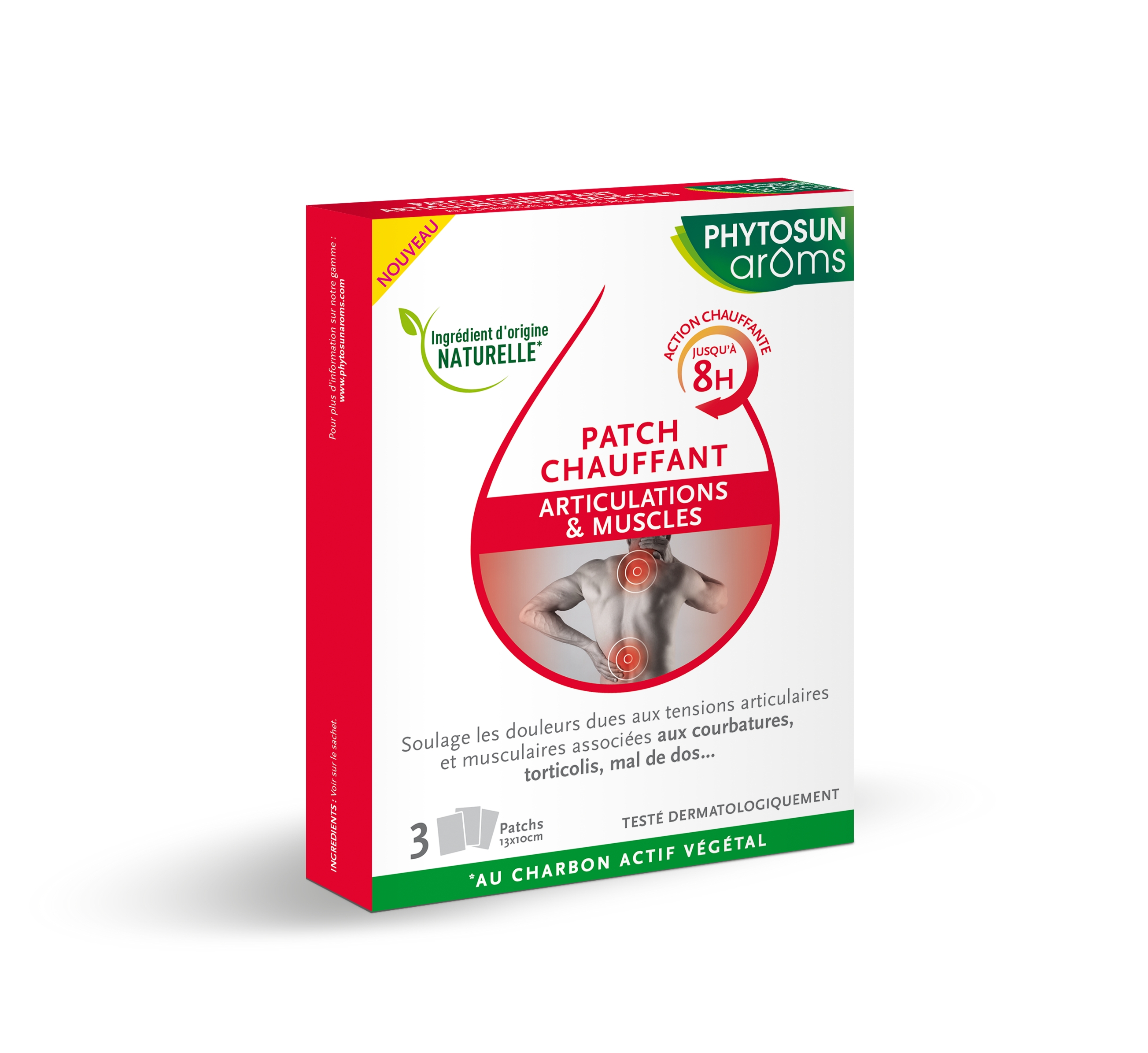 Patch Chauffant Articulations et Muscles 3 Patchs