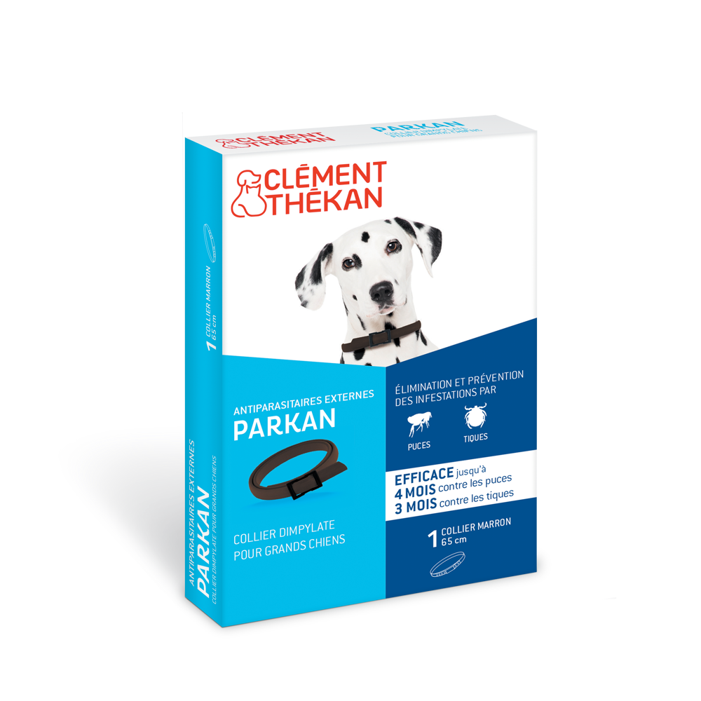 Clément Thékan Collier anti-puces et anti-tiques pour grands Chiens