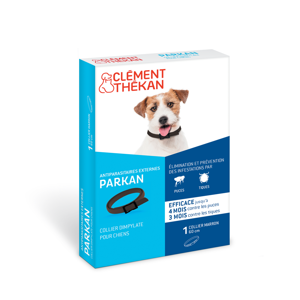 Clément Thékan Collier anti-puces et anti-tiques pour Chiens