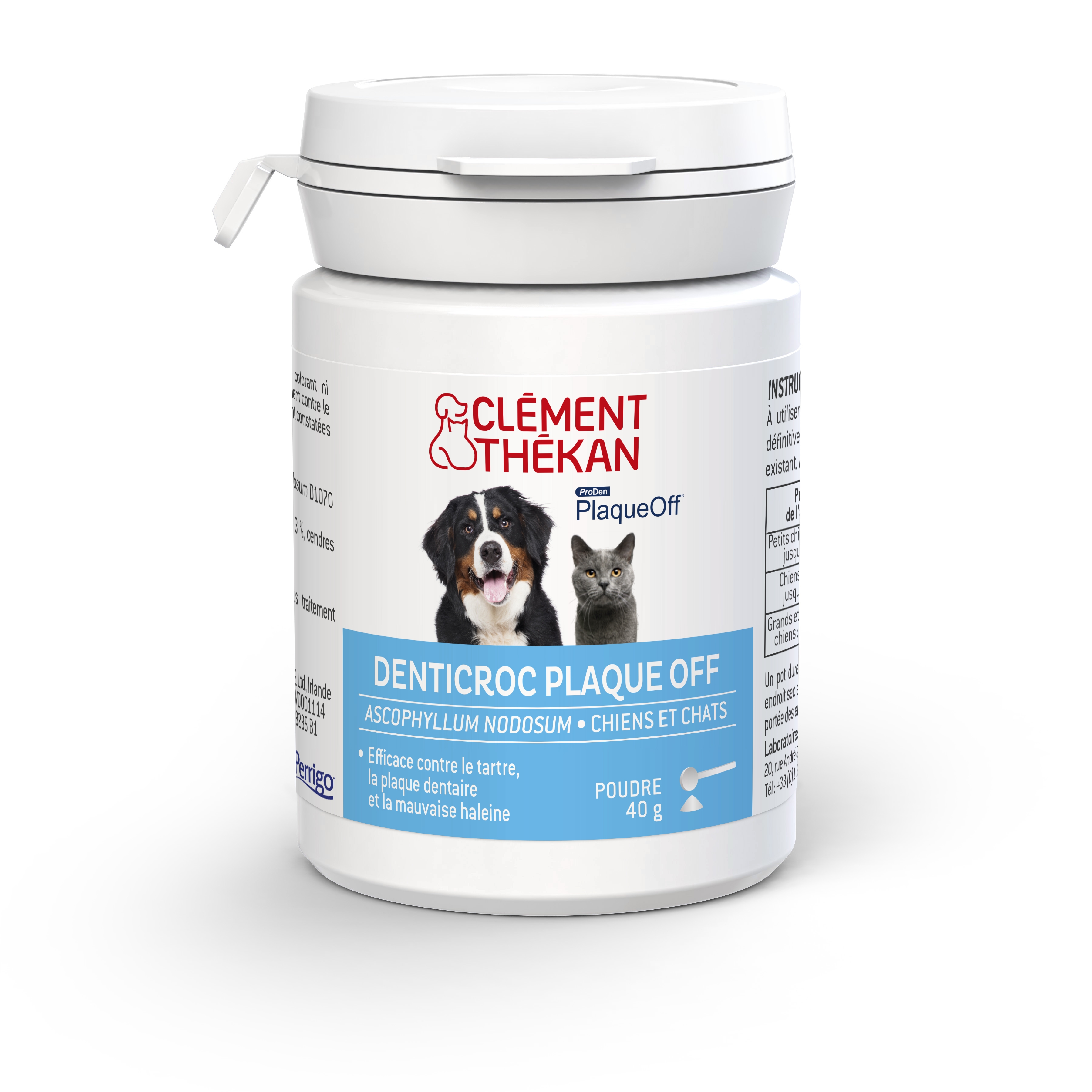 Hygiène Bucco-Dentaire Chien Chat Poudre 40g
