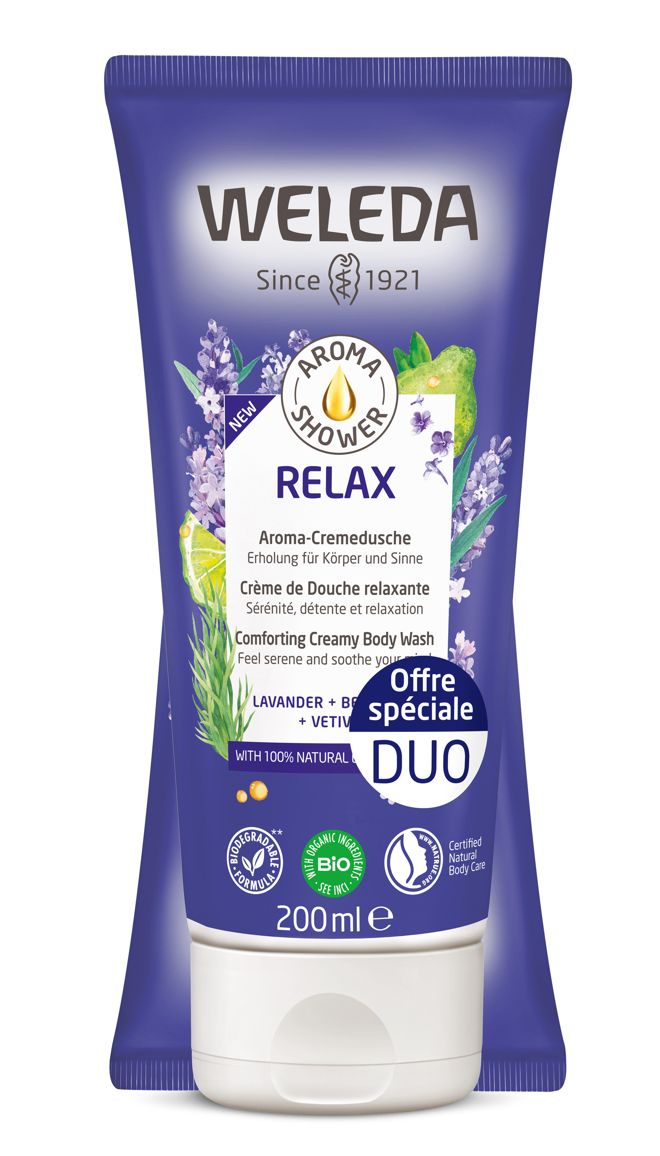 Duo Crème de douche Aroma Shower Relax - 2 x 200 ml