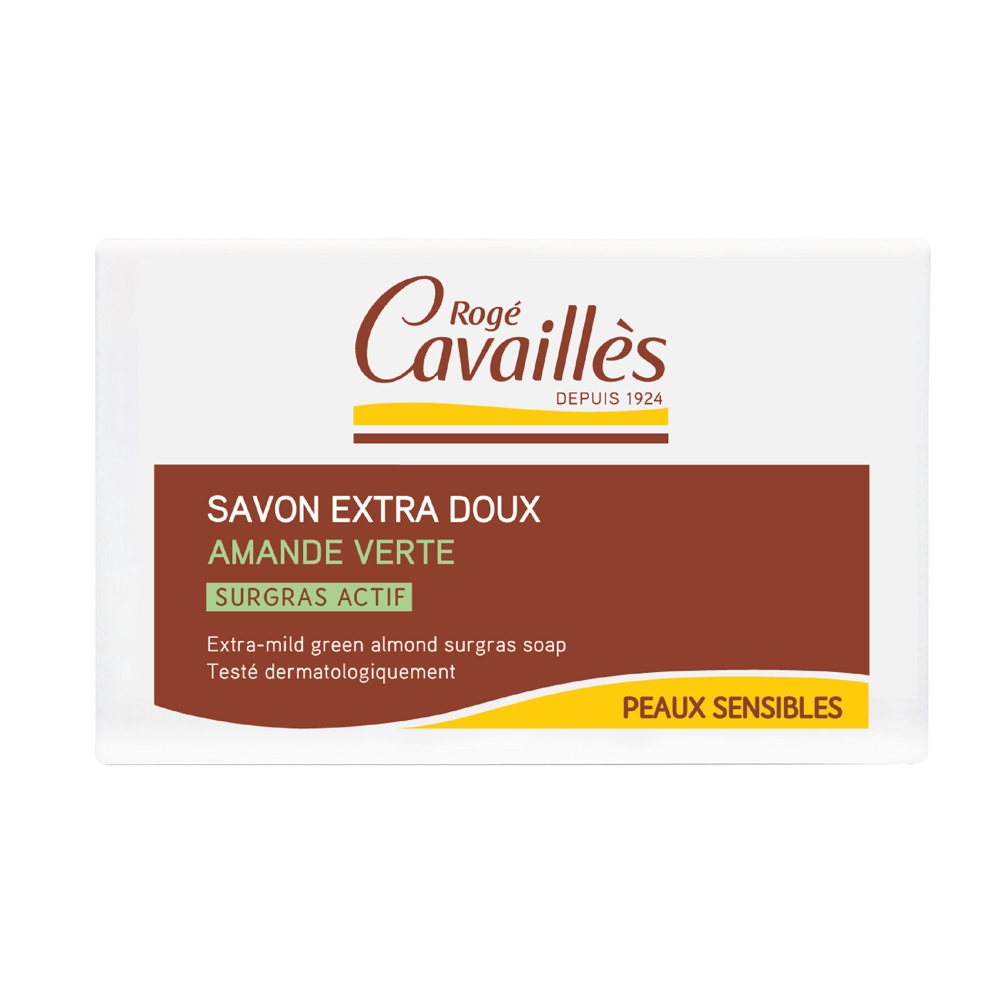 Savon surgras extra-doux amande verte 150g
