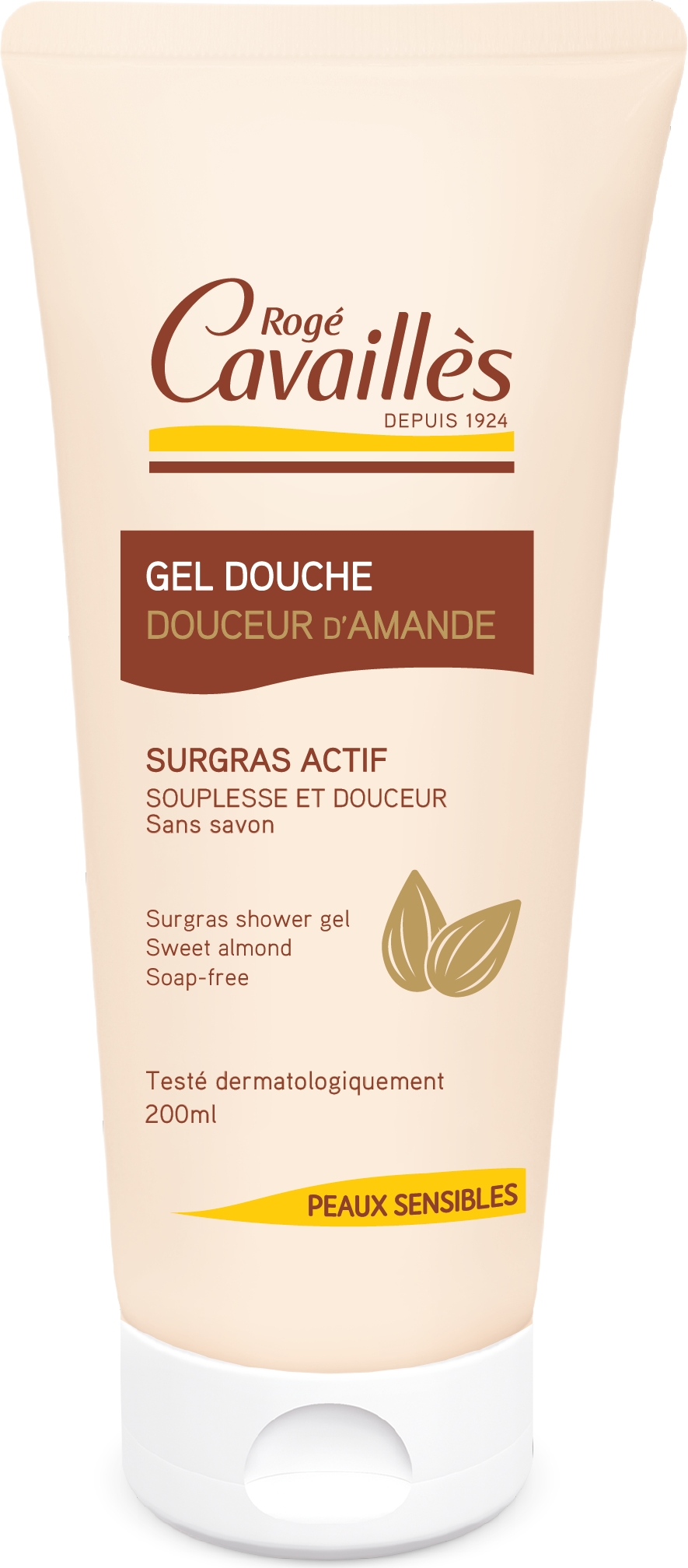 Gel douche amande douce 200ml