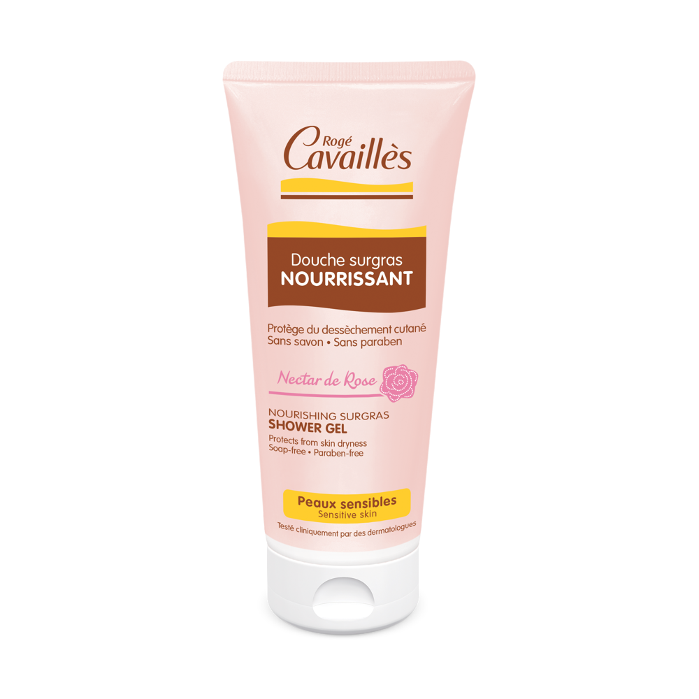 Douche surgras nourrissant nectar de rose 200ml