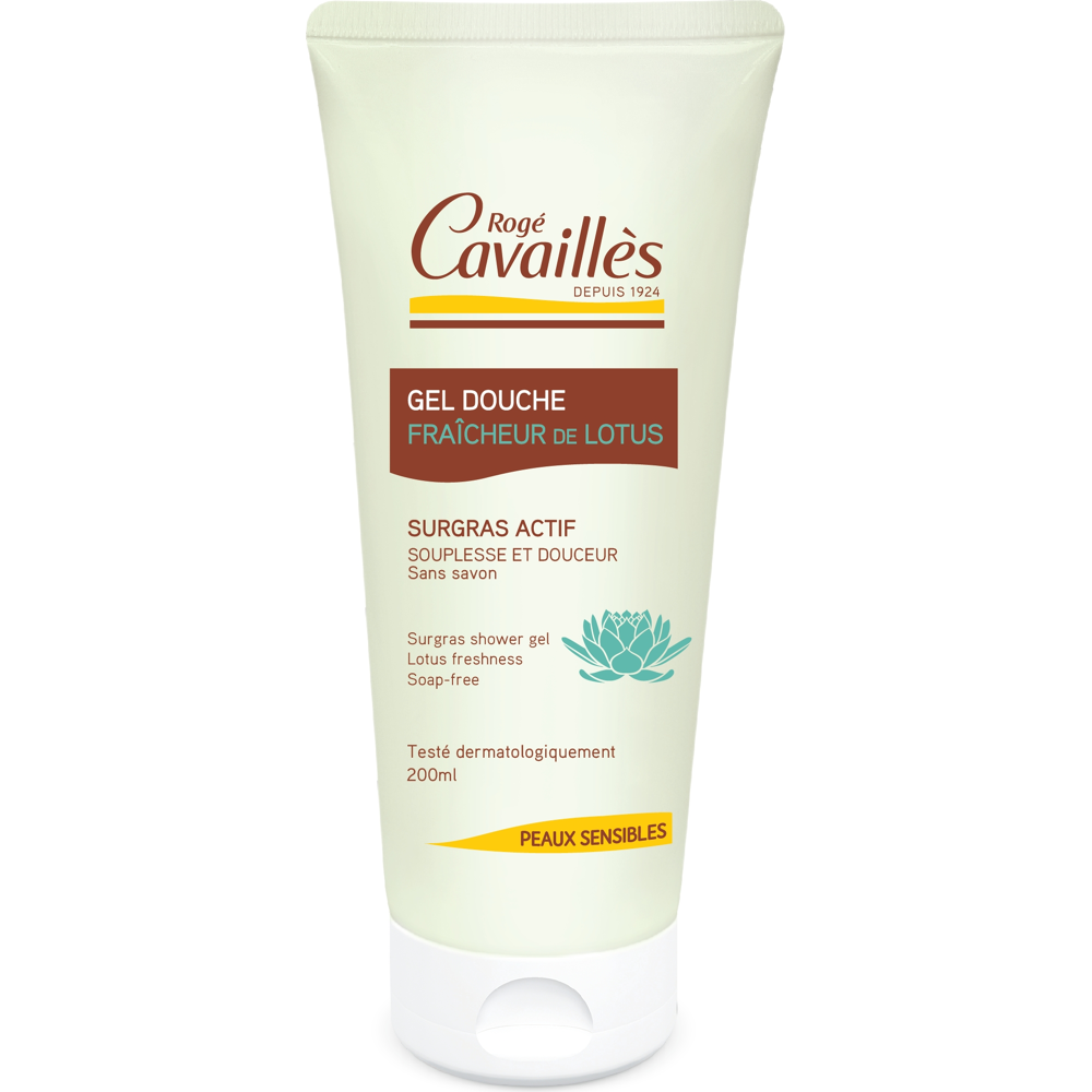Douche surgras extra-doux fleur de lotus 200ml