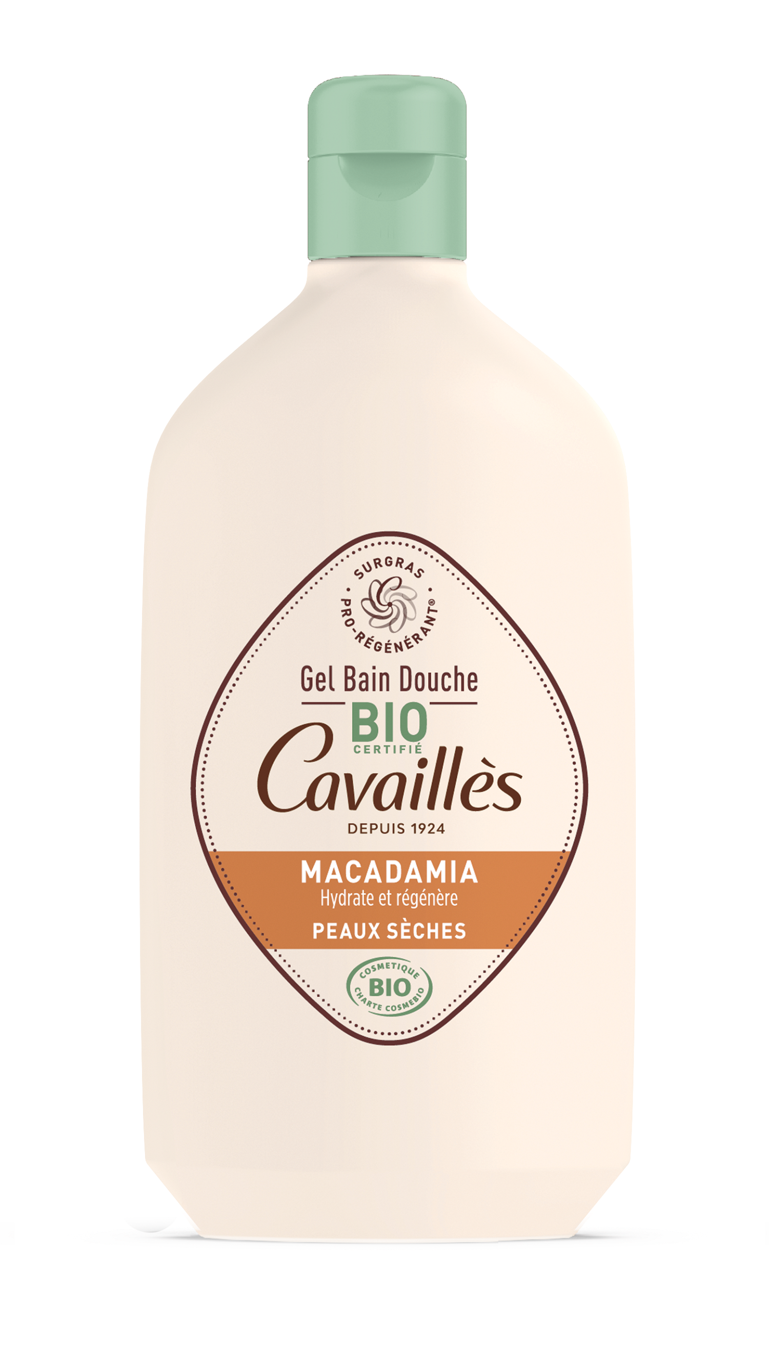 Gel bain et douche Macadamia Bio 400 ml