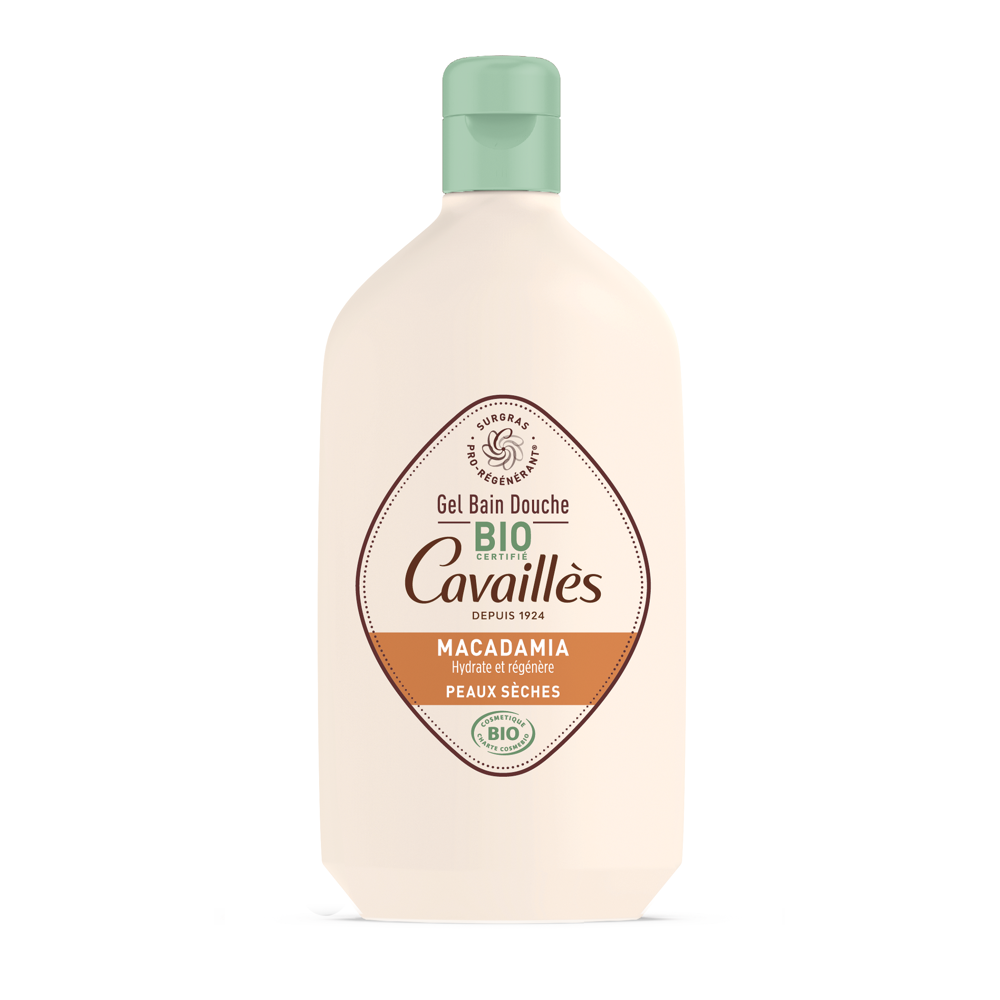 Gel bain et douche Macadamia Bio 400 ml