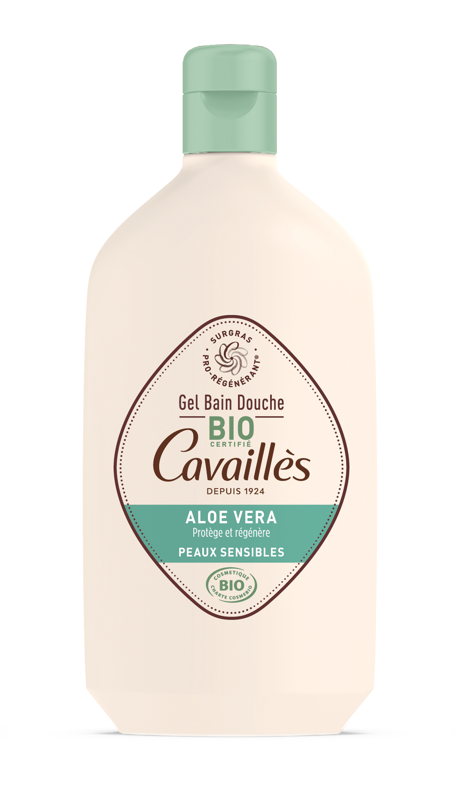 Gel bain et douche Aloe Vera bio 400ml