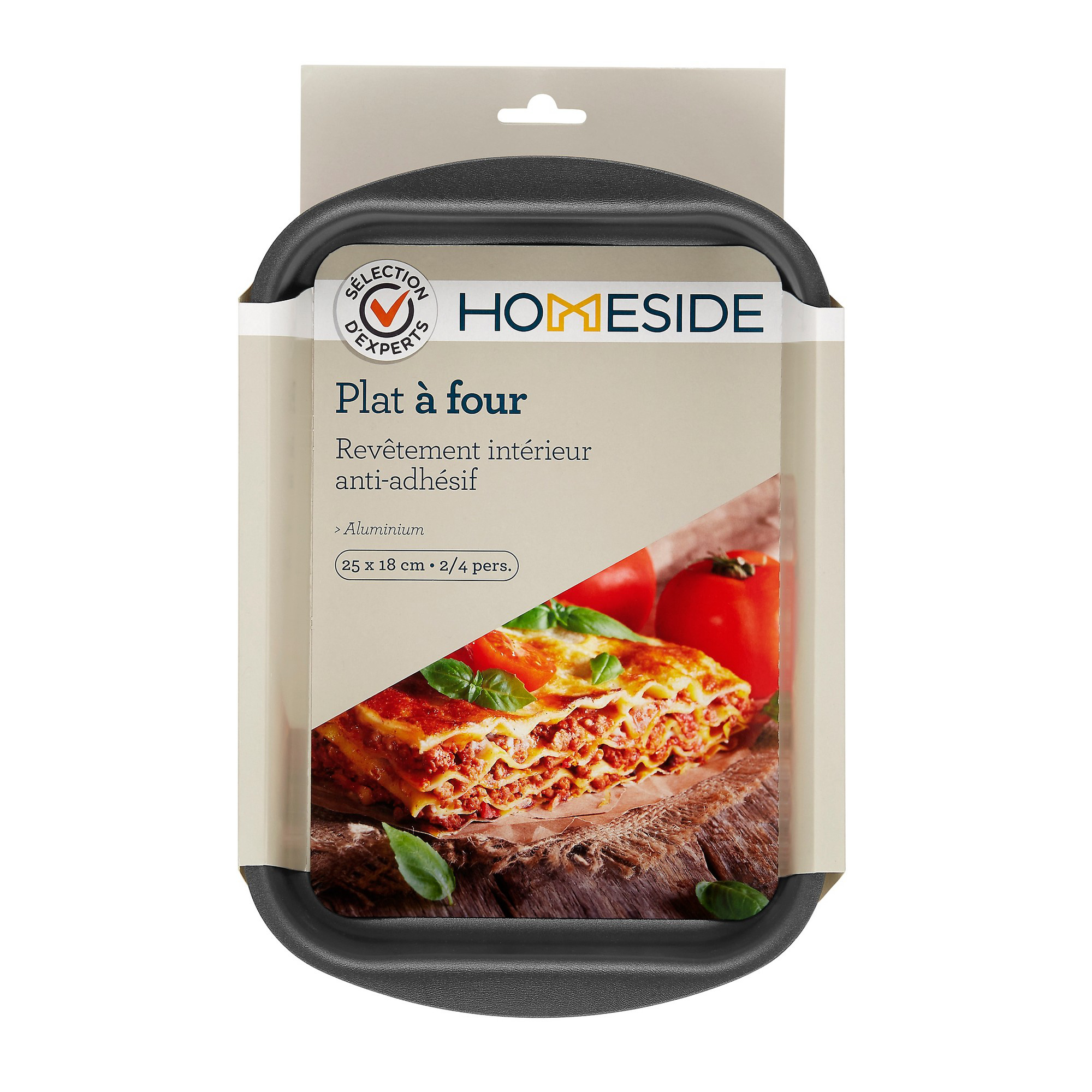 Plat à four Homeside 25x18 cm