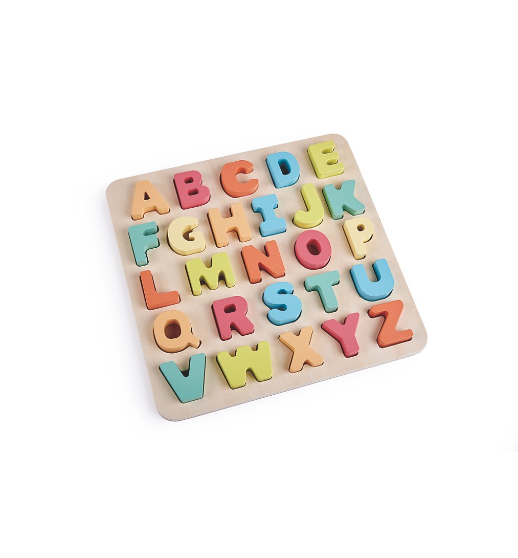 Sélection d’Experts - Kidway - Mon puzzle alphabet en bois - Eveil 1er âge - 2 ans et +