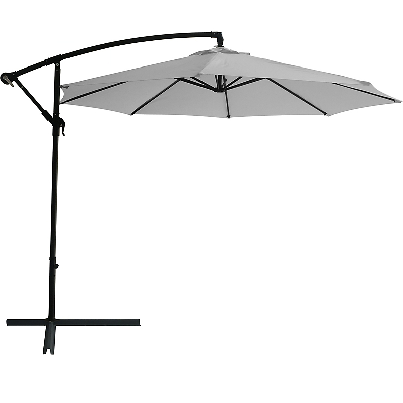 Parasol excentré rond 3M gris.1p
