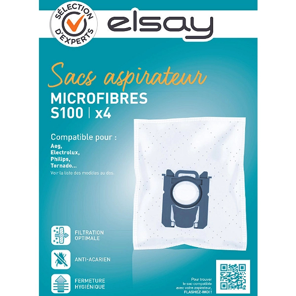 Sac aspirateur S100 - Sélection d'Expert - Elsay