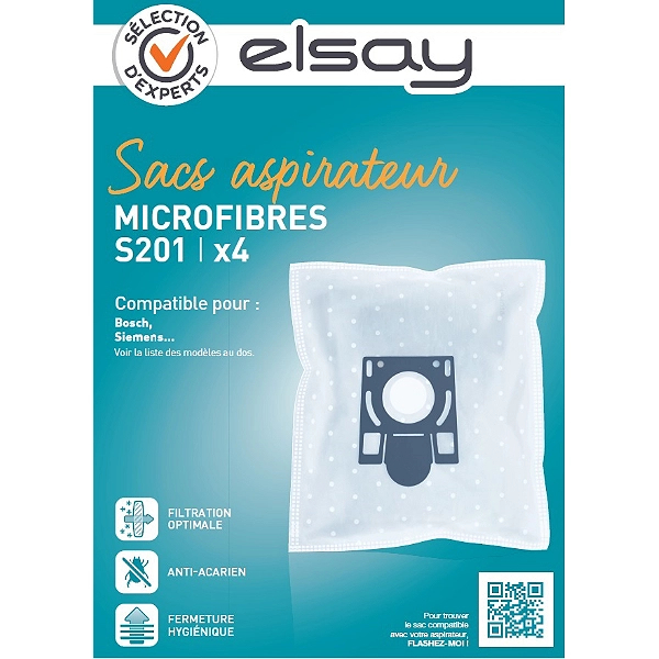 Sac aspirateur S201 - Sélection d'Expert - Elsay