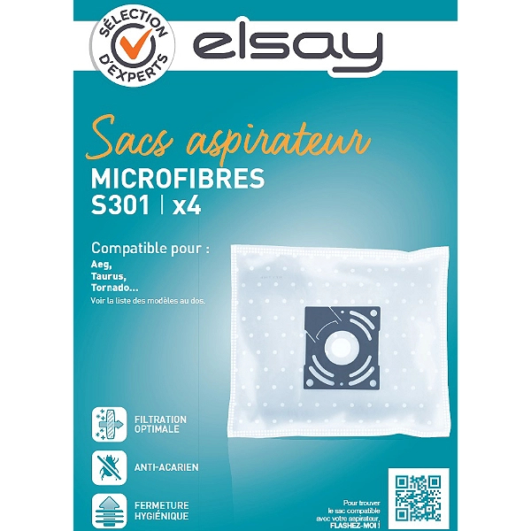 Sac aspirateur S301 - Sélection d'Expert - Elsay