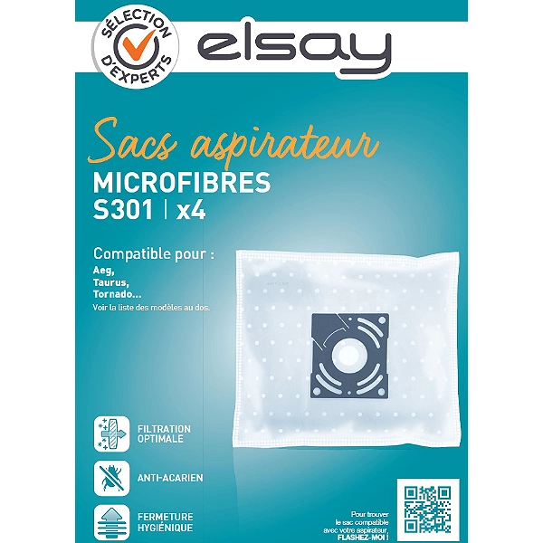 Sac aspirateur S301 - Sélection d'Expert - Elsay