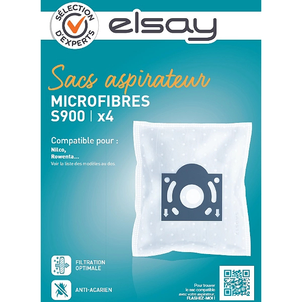 Sac aspirateur S900 - Sélection d'Expert - Elsay