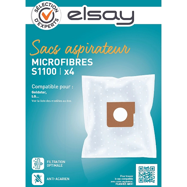 Sac aspirateur S1100 - Sélection d'Expert - Elsay