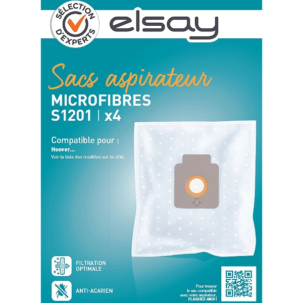 Sac aspirateur S1201 - Sélection d'Expert - Elsay