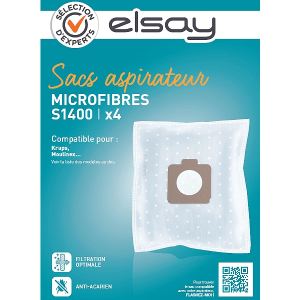Sac aspirateur S1400 - Sélection d'Expert - Elsay