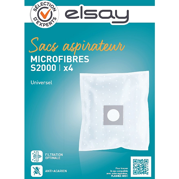 Sac aspirateur S2000 - Sélection d'Expert - Elsay