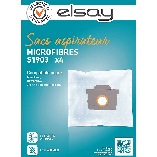 Sac aspirateur S1903 - Sélection d'Expert - Elsay
