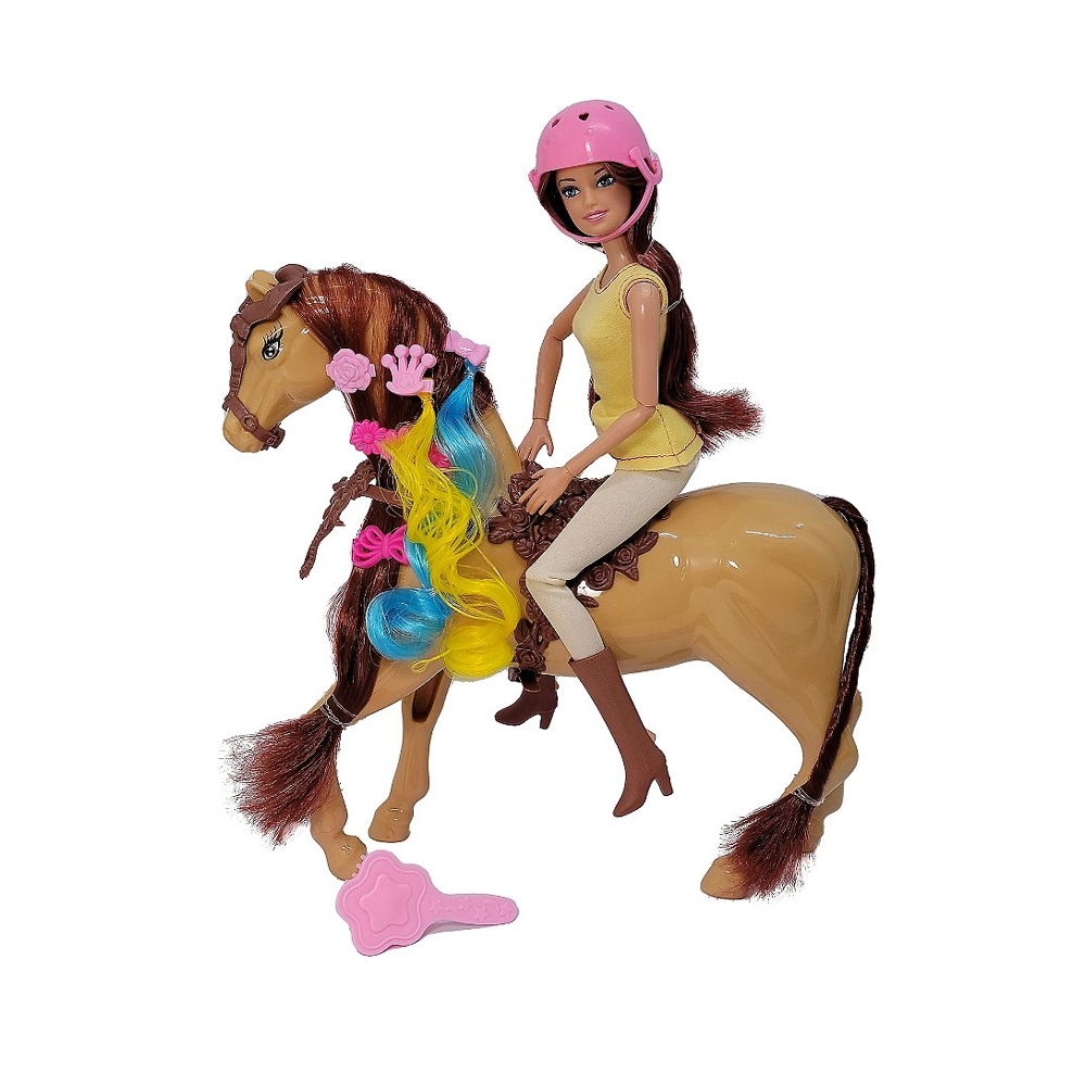 Sélection d’Experts - Kidway - Morgan et son cheval - Poupée mannequin - 3 ans et +