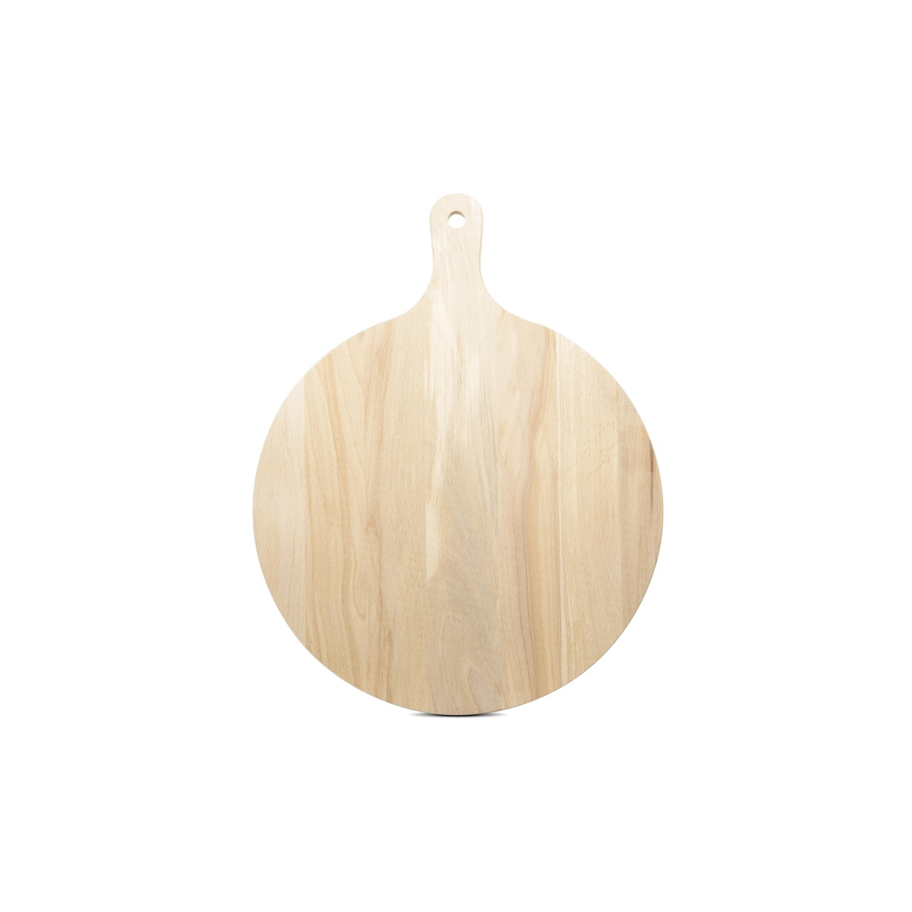 Planche ronde en hêtre Homeside 48x35cm