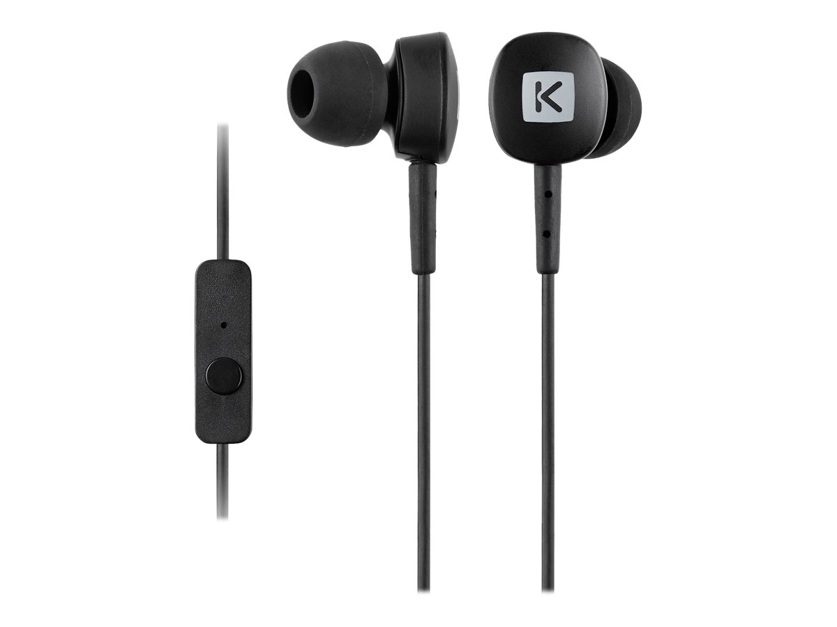 Ecouteurs intra-auriculaires filaires Linkster noirs EPM10 BLACK