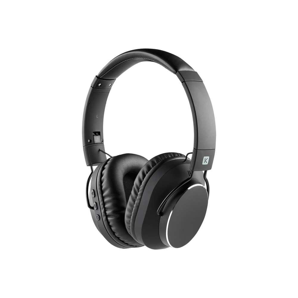 Casque sans fil Linkster noir avec microphone et réglage du volume JC-2020B