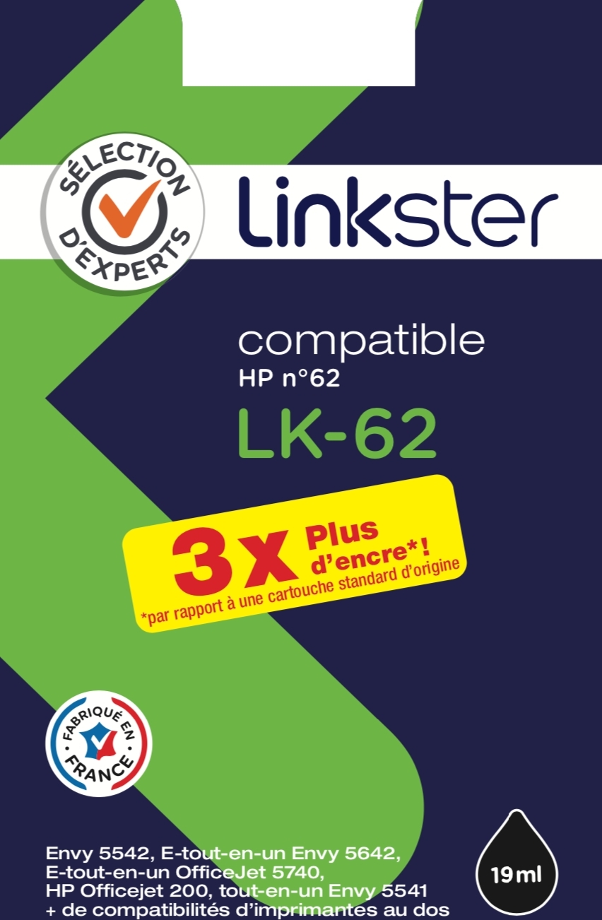 Cartouche d'encre Sélection d'Experts Linkster LK-62
