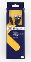 Câble jack 3,5mm mâle/2 RCA mâle - 5m - Sélection d’Experts - Linkster