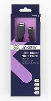 Câble HDMI 1.4/30Hz mâle/micro HDMI mâle - 1,5m - Sélection d’Experts - Linkster